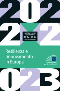 Rapporto sugli investimenti 2022/2023 - Risultati principali_cover