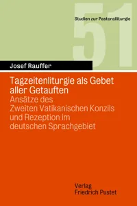 Tagzeitenliturgie als Gebet aller Getauften_cover