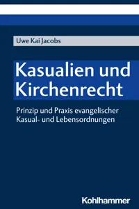 Kasualien und Kirchenrecht_cover