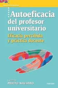 Autoeficacia del profesor universitario_cover