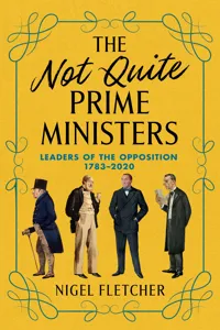 The Not Quite Prime Ministers_cover