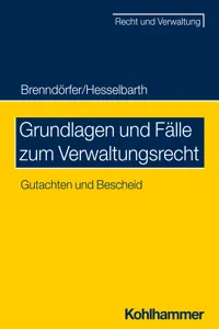 Grundlagen und Fälle zum Verwaltungsrecht_cover