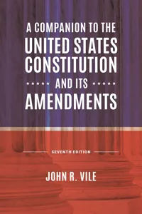 A Companion to the United States Constitution and Its Amendments_cover