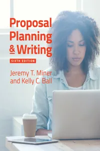 Proposal Planning &amp; Writing_cover