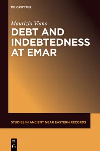 Debt and Indebtedness at Emar_cover