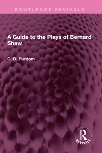 A Guide to the Plays of Bernard Shaw_cover