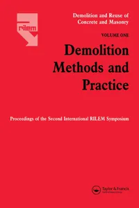 Demolition Methods and Practice V1_cover