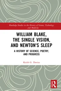 William Blake, the Single Vision, and Newton's Sleep_cover
