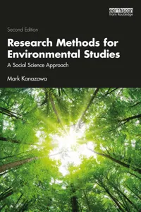 Research Methods for Environmental Studies_cover