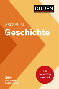 Abi genial Geschichte: Das Schnell-Merk-System_cover