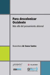 Para descolonizar occidente_cover