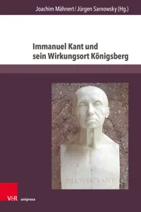 Immanuel Kant und sein Wirkungsort Königsberg_cover