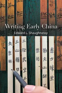 Writing Early China_cover