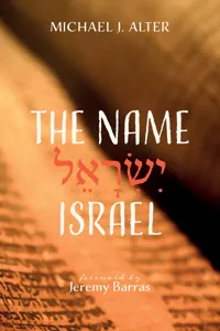 The Name Israel_cover