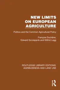 New Limits on European Agriculture_cover