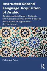 Instructed Second Language Acquisition of Arabic_cover