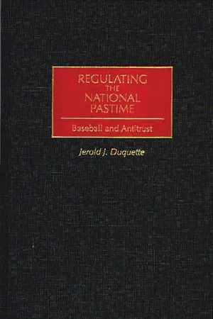 Regulating the National Pastime