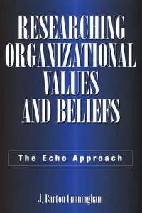 Researching Organizational Values and Beliefs_cover