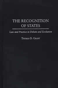 The Recognition of States_cover