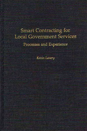 Smart Contracting for Local Government Services