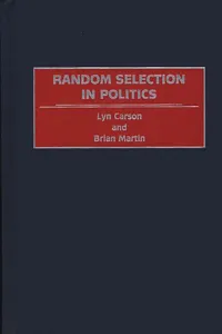 Random Selection in Politics_cover