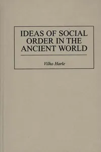 Ideas of Social Order in the Ancient World_cover