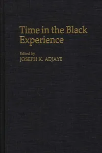 Time in the Black Experience_cover