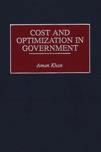 Cost and Optimization in Government_cover