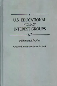 U.S. Educational Policy Interest Groups_cover