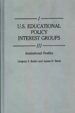 U.S. Educational Policy Interest Groups