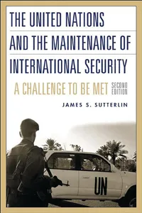 The United Nations and the Maintenance of International Security_cover