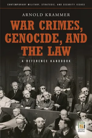 War Crimes, Genocide, and the Law