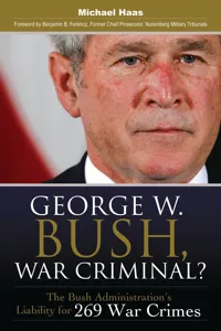 George W. Bush, War Criminal?_cover