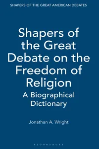 Shapers of the Great Debate on the Freedom of Religion_cover