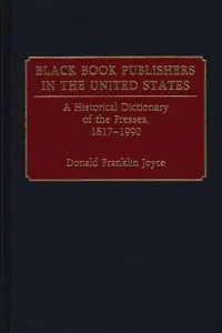 Black Book Publishers in the United States_cover