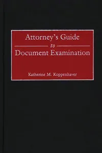 Attorney's Guide to Document Examination_cover