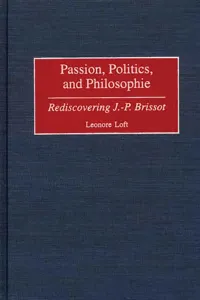 Passion, Politics, and Philosophie_cover