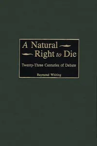 A Natural Right to Die_cover