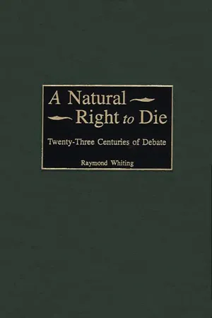 A Natural Right to Die