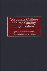 Corporate Culture and the Quality Organization_cover