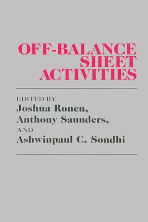 Off-Balance Sheet Activities