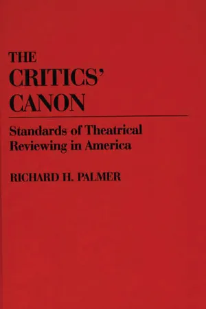 The Critics' Canon