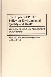 The Impact of Public Policy on Environmental Quality and Health_cover