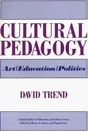 Cultural Pedagogy