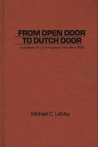 From Open Door to Dutch Door_cover