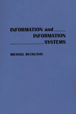 Information and Information Systems