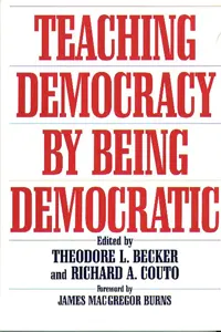 Teaching Democracy by Being Democratic_cover