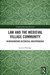 Law and the Medieval Village Community_cover