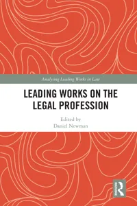 Leading Works on the Legal Profession_cover