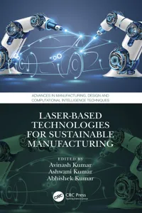 Laser-based Technologies for Sustainable Manufacturing_cover